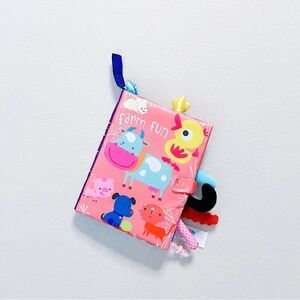 5/$18 Children 3D Animal Tails Cloth Book Baby Puzzle Educational Learning Toy